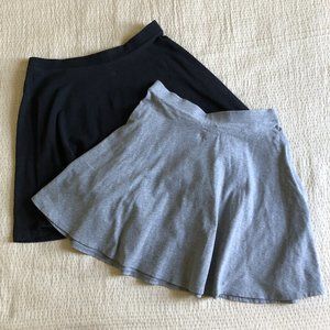 Forever 21 skater skirts x 2